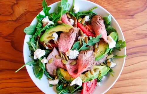 Ensalada de Roastbeef